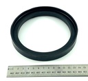 CLEANSTAR - UNIVERSAL VACUUM CLEANER MOTOR BASE GASKET - 145MM DIAMETER - THICK HARD RUBBER