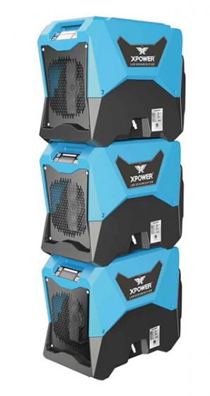 CLEANSTAR - XPOWER 85L COMMERCIAL LGR DEHUMIDIFIER WITH WHEELS AND MOBILITY HANDLE