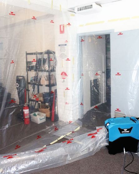 CLEANSTAR  - XPOWER CONTAINMENT FILM ROLL FOR RESTORATION AND REMEDIATION