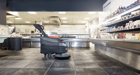 NILFISK - AS4325B MID-SIZED WALK BEHIND