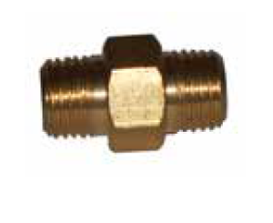 [10-0042] CLEANSTAR - ADAPTER BRASS MALE 1/4"XMALE 1/4"