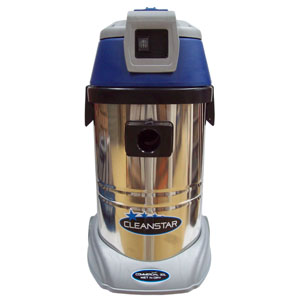 CLEANSTAR-  30 LITRE STAINLESS STEEL WET &amp; DRY VACUUM CLEANER