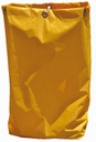 JANITORS CART BAG/TROLLY BAG YELLOW