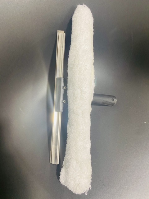 Squeegee compact blade and applicator