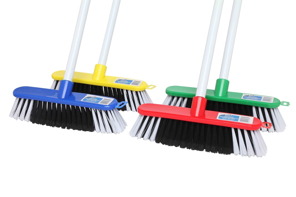 EDCO - ECONOMY INDOOR BROOM WITH HANDLE