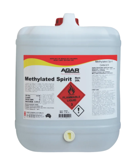 [METH20] AGAR - METHYLATED SPIRIT 20L