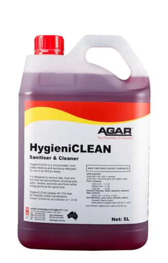 [HYG5] AGAR - HYGIENICLEAN 5L