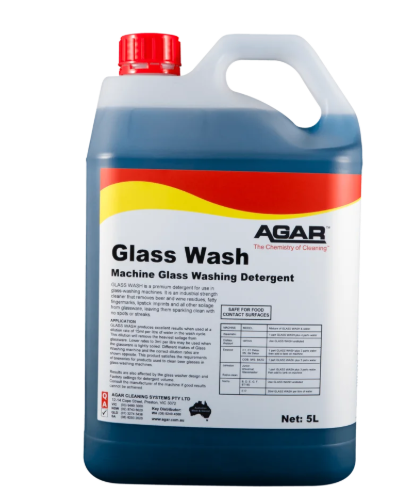 [GLA5] AGAR - GLASS WASH 5L