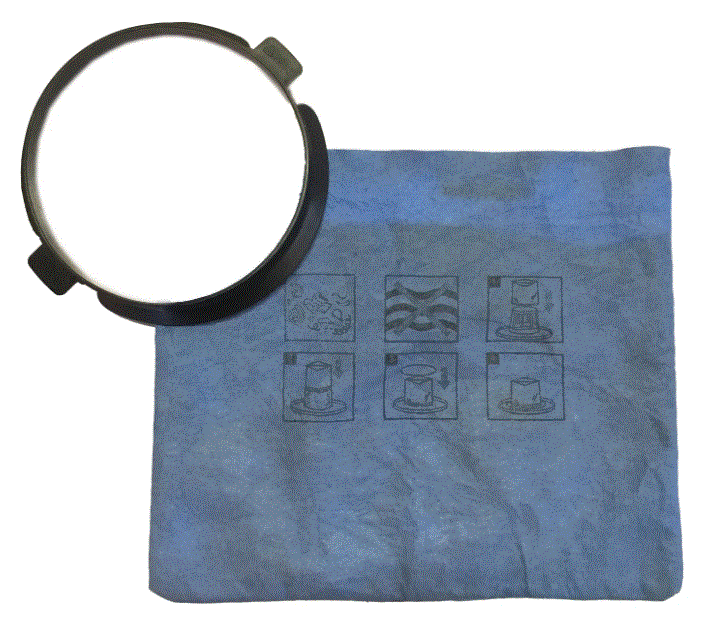 [VRIP-F] CLEANSTAR-REUSABLE CLOTH FILTER AND CLAMPRING TO SUIT LIL’ RIPPER (VRIP)