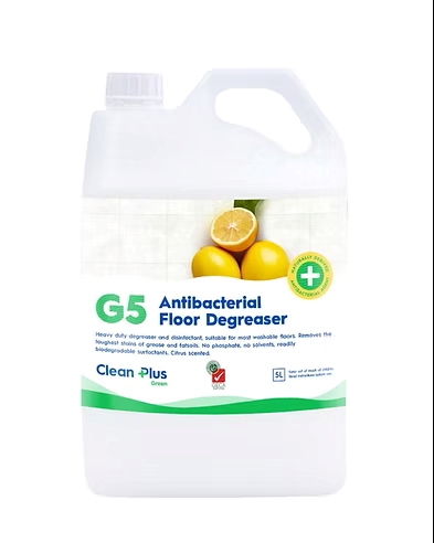 [90502] CLEAN PLUS - G5  ANTIBACTERIAL FLOOR DEGREASER - 5L