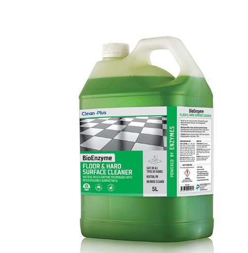 [89202] CLEAN PLUS - BIOENZYME FLOOR &amp; HARD SURFACE CLEANER -5L