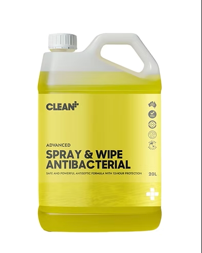 [32502] CLEAN PLUS - ADVANCED SPRAY AND WIPE ANTIBACTERIAL