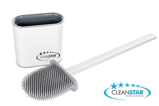 [TB001] CLEANSTAR -SILICONE MULTI-PURPOSE TOILET BRUSH AND HOLDER