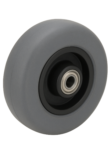 [PPR015] POLIVAC - FOAM FILLED GREY RUBBER TYRE