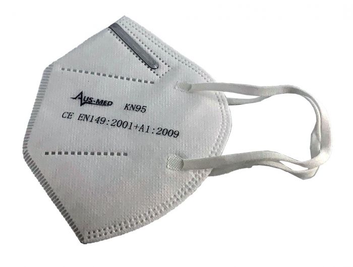 CLEANSTAR - KN95 DISPOSABLE FACE MASKS WITH EAR LOOPS - BOX OF 50