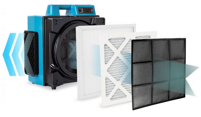 CLEANSTAR - XPOWER X-3400 AIR PURIFIER SCRUBBER CARBON FILTER