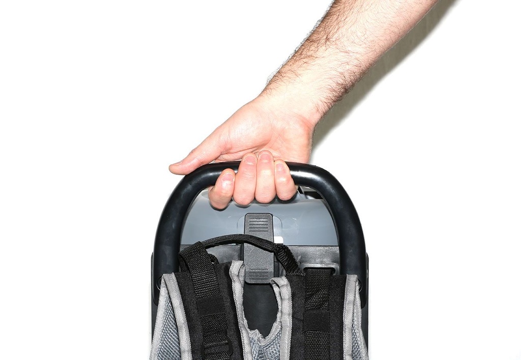 CLEANSTAR – GHIBLI T1 BACKPACK VACUUM CLEANER - VERSION 3 - BLACK WITH GREY LID (T1V3-B)