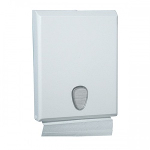 [A72001] WHITE COMPACT HAND TOWEL DISPENSER