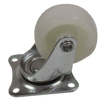 [29055] EDCO-15L WRINGER BUCKET WHITE NYLON WHEEL