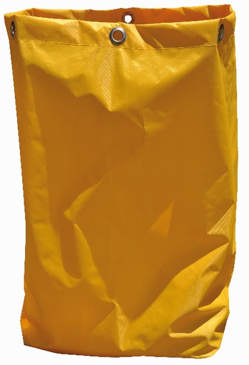 [19042] JANITORS CART BAG/TROLLY BAG YELLOW